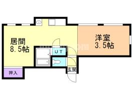 デュークＹＫ平岸の間取り