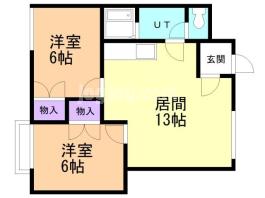 モンブランⅢの間取り