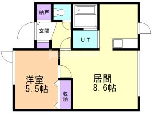 Ｐｅａｃｅ　Ｆｌａｖｏｒの間取り