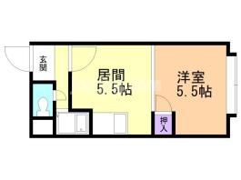 ＴＩＮＹ　ＳＱＵＡＲＥⅡ（タイニースクエア2）の間取り