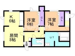 はるみＡの間取り