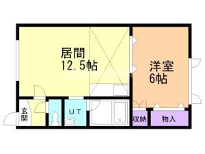 アーバンエステート芦野の間取り