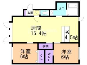 ルミュゼ末広の間取り