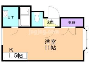 フラワーパークハイツの間取り