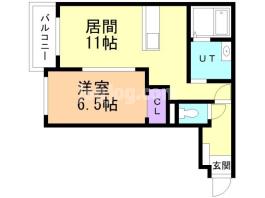 苫小牧市北栄５丁目新築ＡＰの間取り