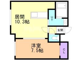 苫小牧市北栄５丁目新築ＡＰの間取り
