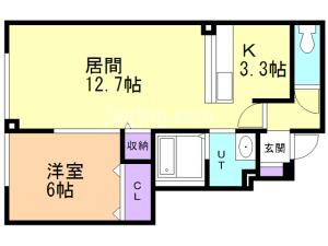 ブリアンコリーヌの間取り