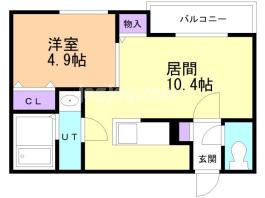 アステール麻生の間取り