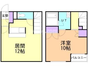 ベイフラットの間取り