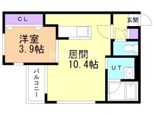 札幌市中央区南六条西１４丁目の賃貸マンション