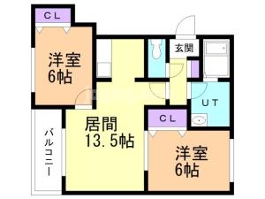 フィールドヴィレッジの間取り