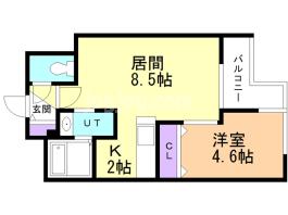 ＧＡＲＥ　宮の沢(ガレ宮の沢)の間取り