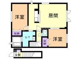 シュエットⅠの間取り