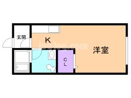 ポプリ春日町の間取り