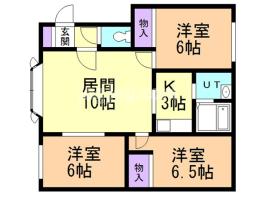 ルミエールあいの里の間取り