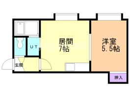 カーサ北７の間取り