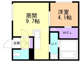 ルフト月寒の間取り