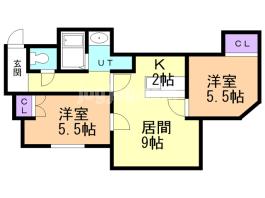 トトロの杜１の間取り