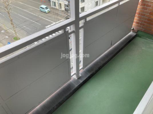 セントラルハイムのバルコニー