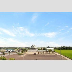 ビレッジハウス江別１号棟の展望