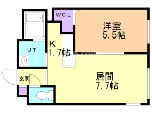 コローレ中の島
