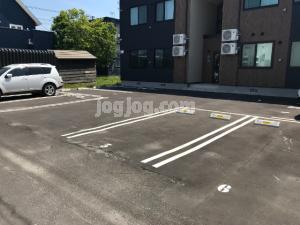 ラ・シュエット上江別西町の駐車場
